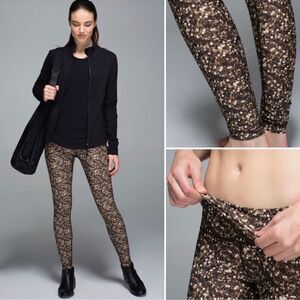 Lululemon RARE Shine Tight Shimmy Shimmer 8